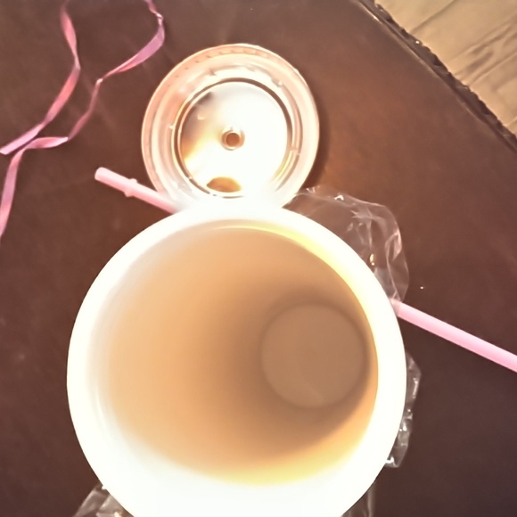 Krewe of ISIS iridescent blue faux snakeskin finish screw top travel cup NIB. - Picture 4 of 5